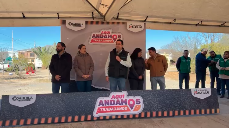 Alcalde Javier Díaz encabeza arranque de obras de interconexión y rehabilitación urbana en la colonia El Rodeo