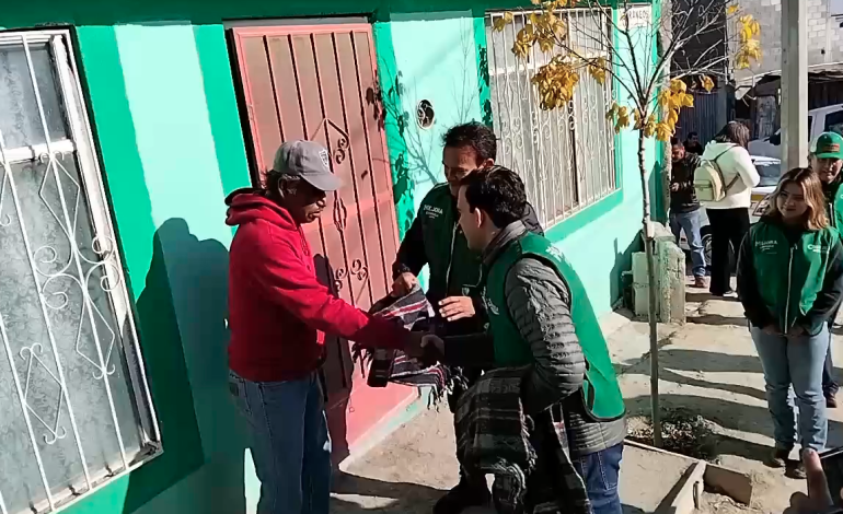 A una temperatura de 1 grado, en la colonia Las Rosas, al oriente de Saltillo