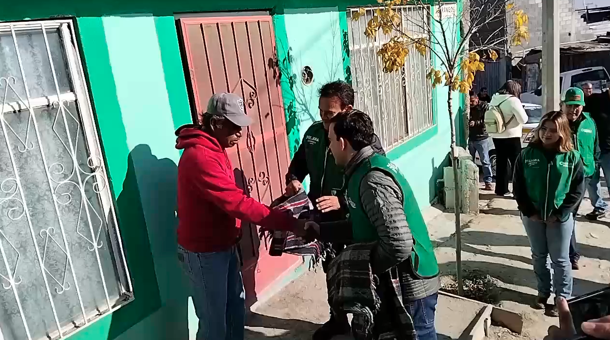 A una temperatura de 1 grado, en la colonia Las Rosas, al oriente de Saltillo