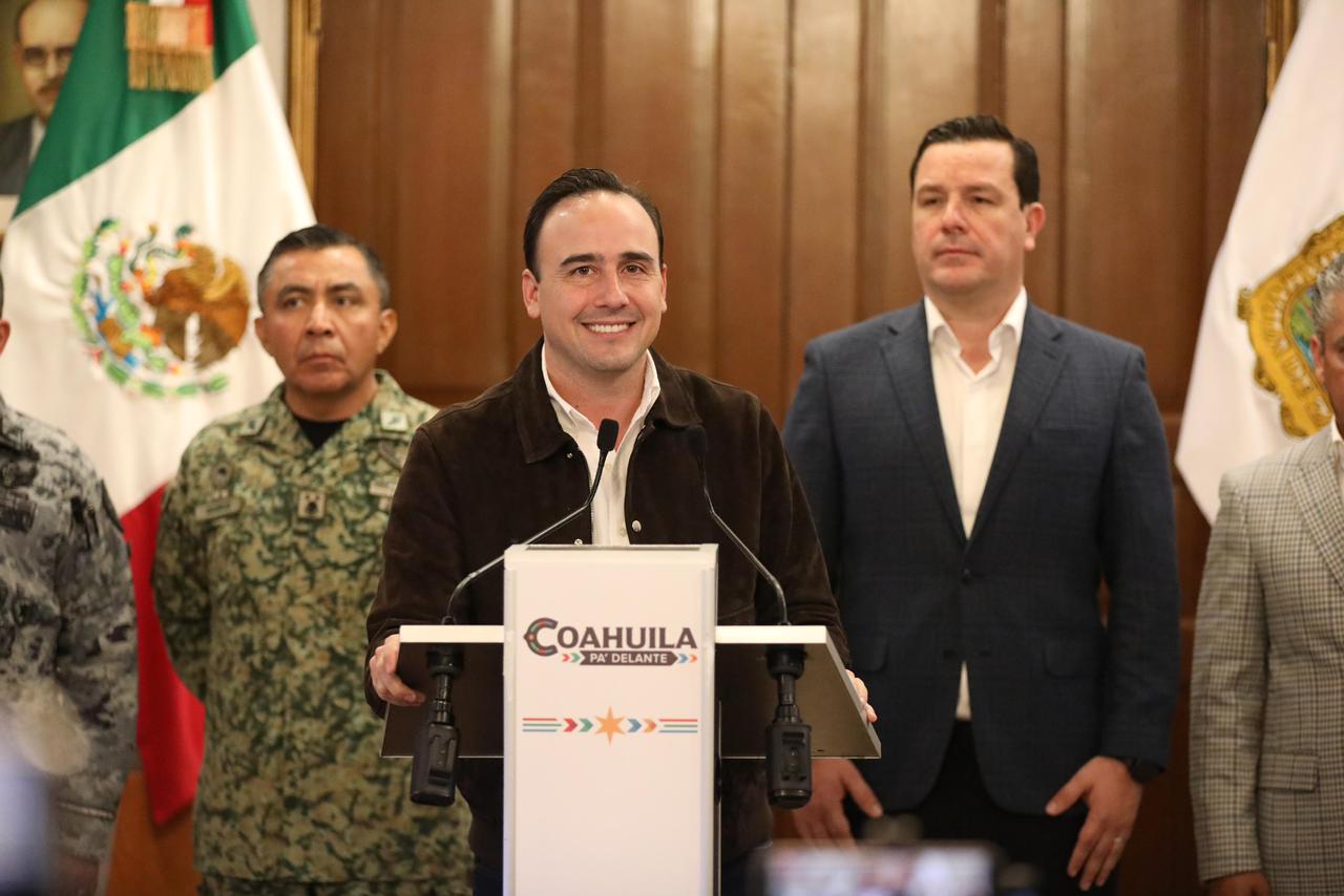 Coahuila tiene los mejores indicadores de seguridad de los últimos 30 años: Manolo