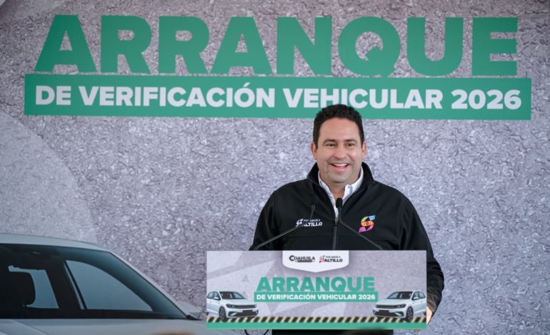 Pone en marcha Javier Díaz programa de Verificación Vehicular 2026