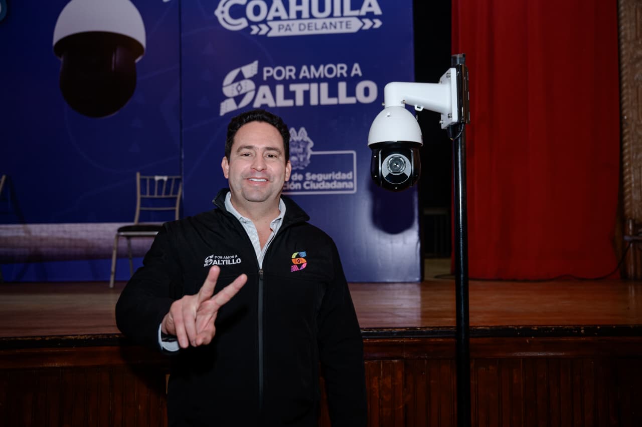 Suman Javier Díaz e IP 500 cámaras con reconocimiento facial para Saltillo