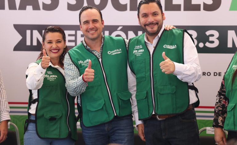 Se entregan ‘Obras Sociales a Pasos de Gigante’ en todas las regiones por 1,500 mdp