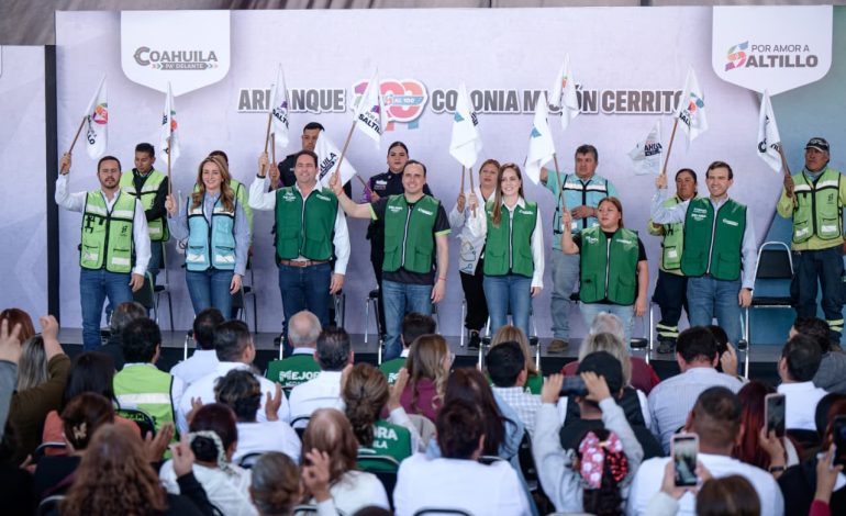 Arrancan Manolo y Javier “Colonias al 100” en Misión Cerritos