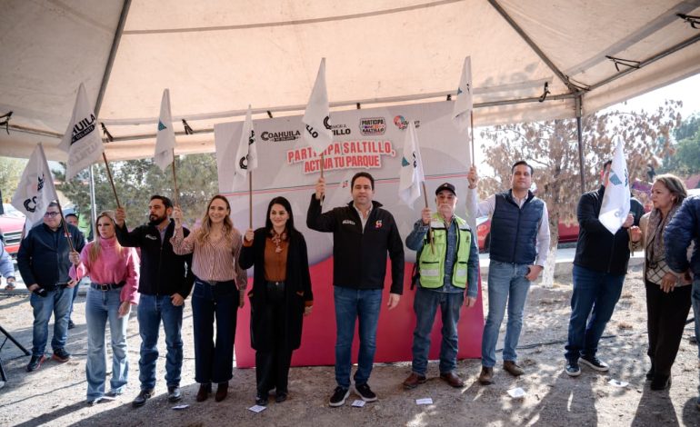 Con “Participa Saltillo” se siguen rehabilitando espacios públicos