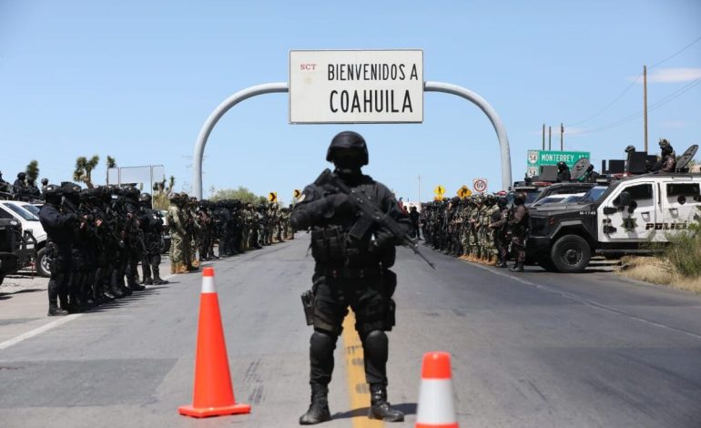 Manolo y García Harfuch cierran filas en seguridad