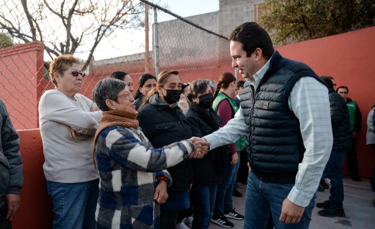 Arranca Javier Díaz otra obra propuesta a través de “Participa Saltillo”