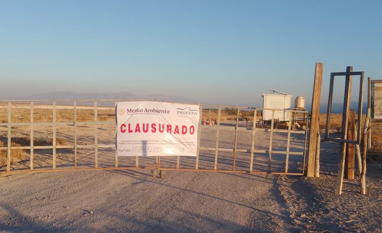 Clausuran el Río Mezquites