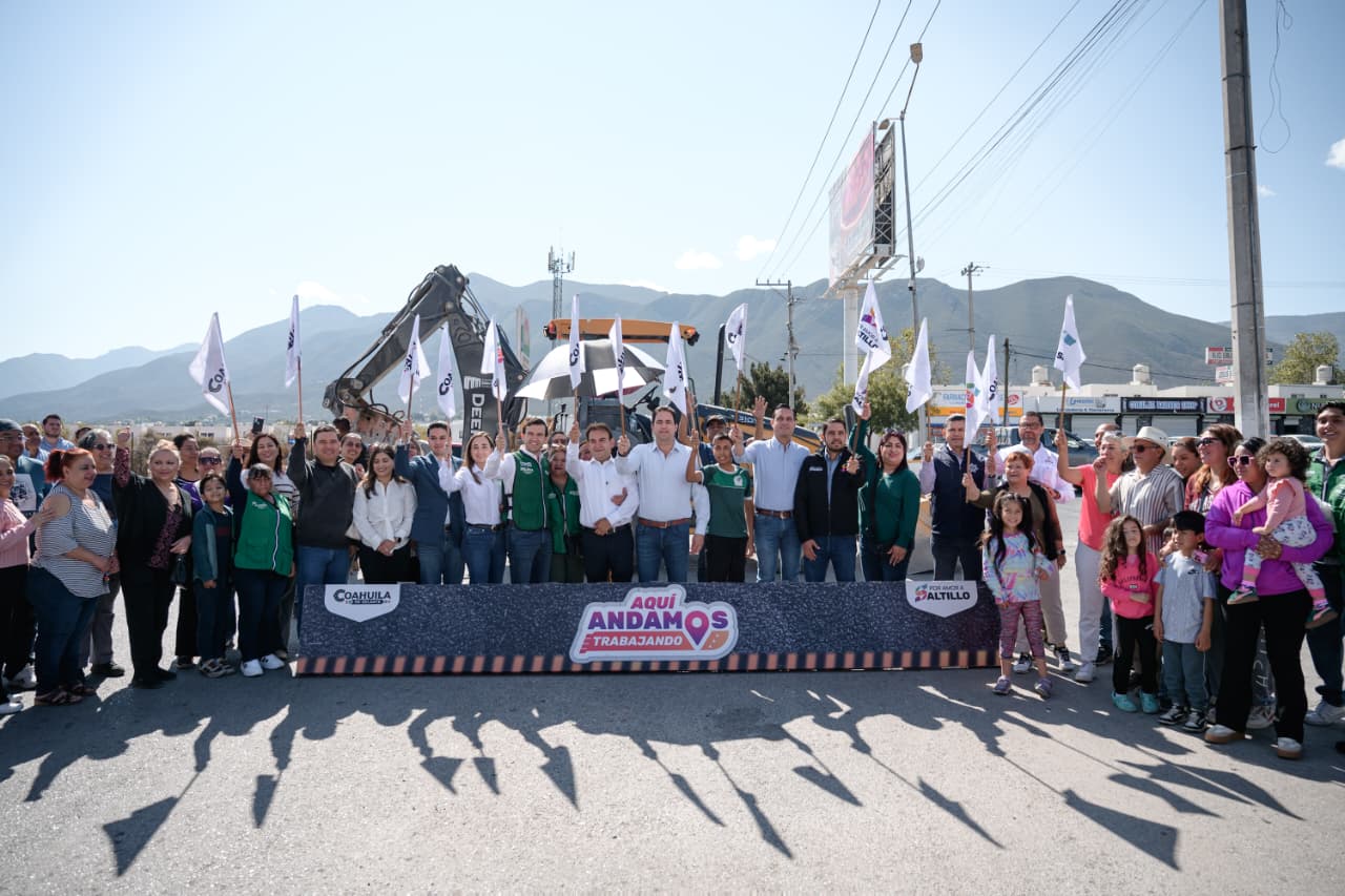 Arranca Javier Díaz puente peatonal en el Emilio Arizpe de la Maza