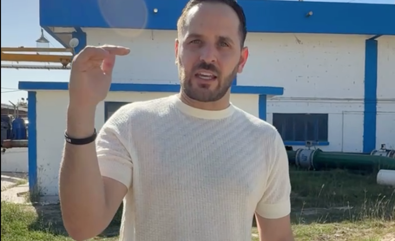 Exhibe Jacobo crisis del agua; admite iniciarla 