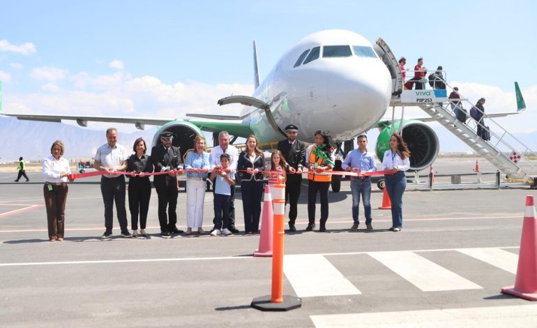 Aterriza primer vuelo Cancún-Saltillo