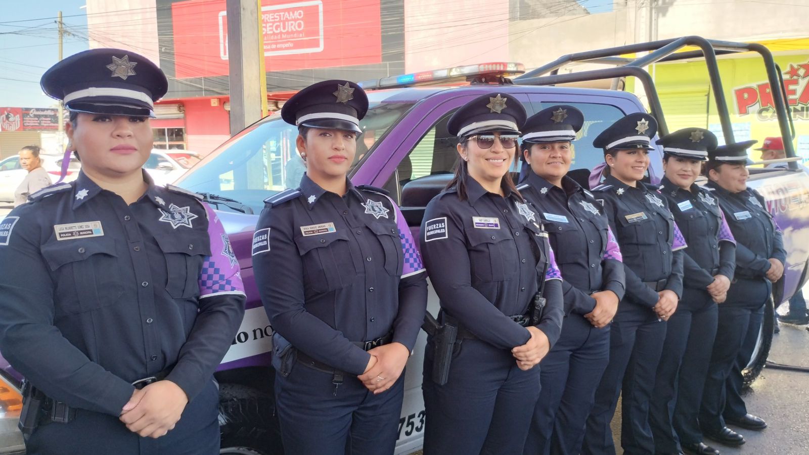 Las mujeres abren camino en la policía