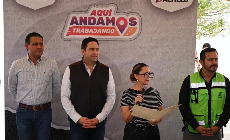 Se suman gobierno y vecinos para la pavimentación de la calle Célestin Freinet