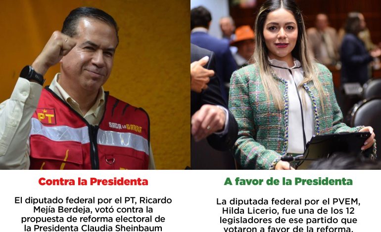 Así votaron…