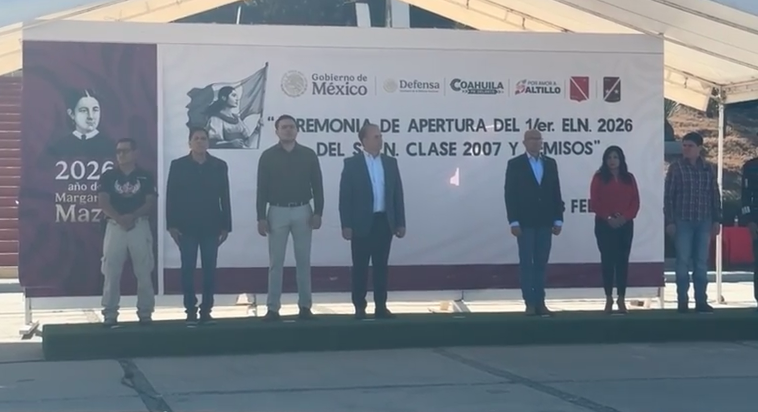 Honor, disciplina y compromiso | Apertura del 1.er Escalón 2026 del SMN