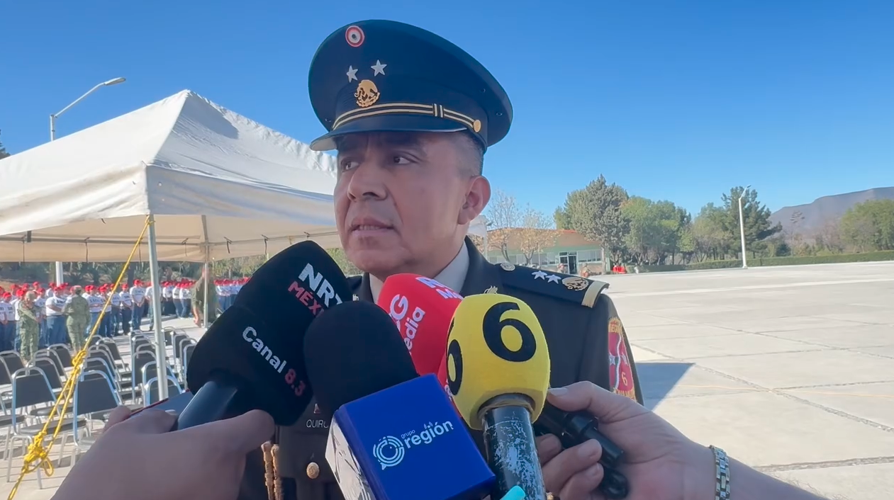 Inicia formalmente el adiestramiento del 1.er Escalón 2026 del Servicio Militar Nacional en Saltillo
