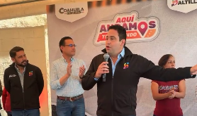 Arranque de Recarpeteo en Calle Santander en la colonia Asturias