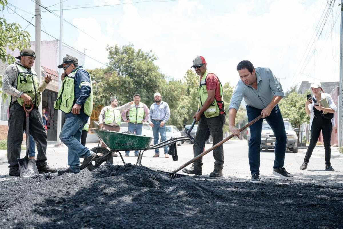 Avanza en Saltillo la rehabilitación de vialidades: Javier Díaz