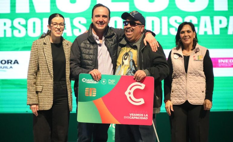 Invierte Coahuila más de 330 mdp en  programas para personas con discapacidad