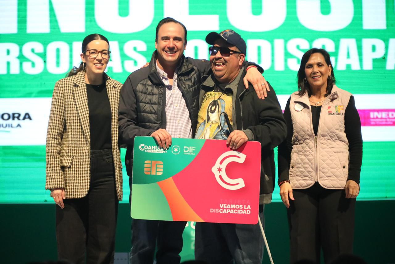 Invierte Coahuila más de 330 mdp en  programas para personas con discapacidad