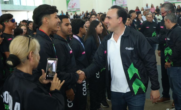 Listo, Coahuila para la Olimpiada Nacional 2026: Manolo