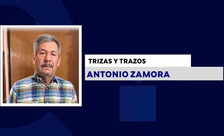TRIZAS Y TRAZOS CON: ANTONIO ZAMORA