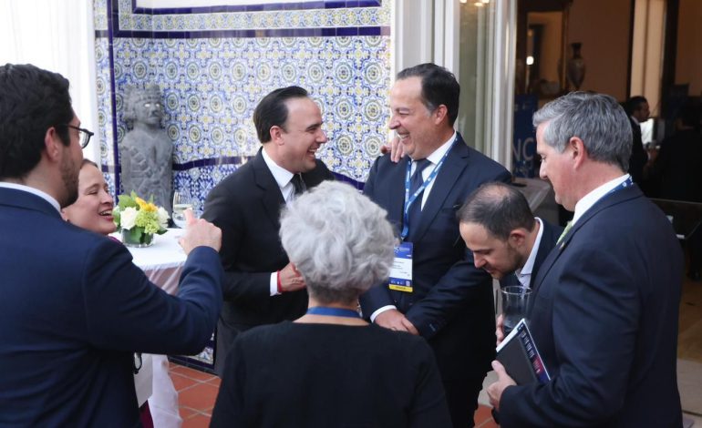 Consolidamos alianzas estratégicas y de promoción económica de Coahuila en Washington D.C: Manolo