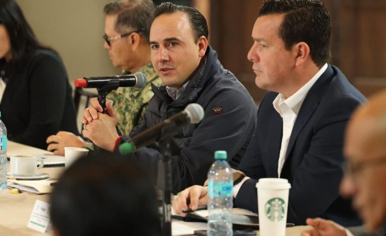 Con las reuniones estatales de seguridad reforzamos la coordinación en Coahuila: Manolo