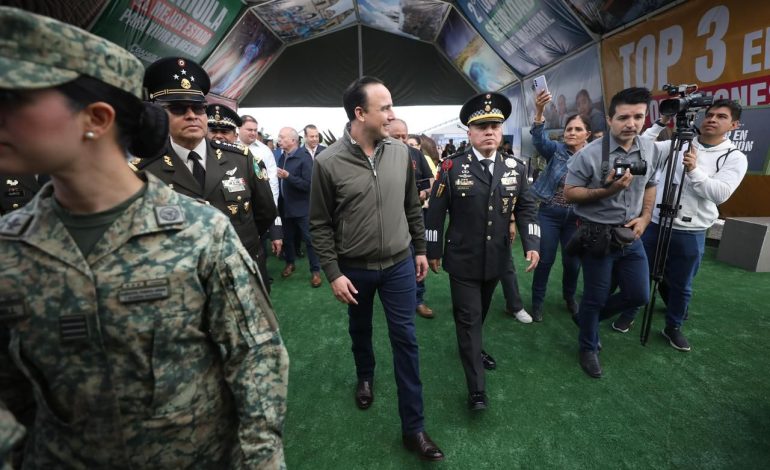 Junto con el Ejército, inauguramos “La Gran Fuerza de México”: Manolo