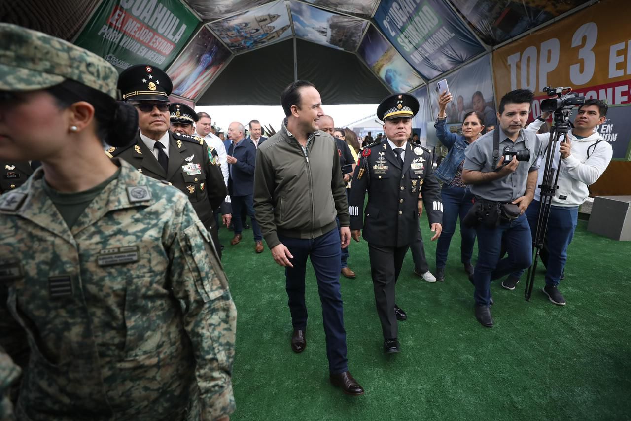 Junto con el Ejército, inauguramos “La Gran Fuerza de México”: Manolo