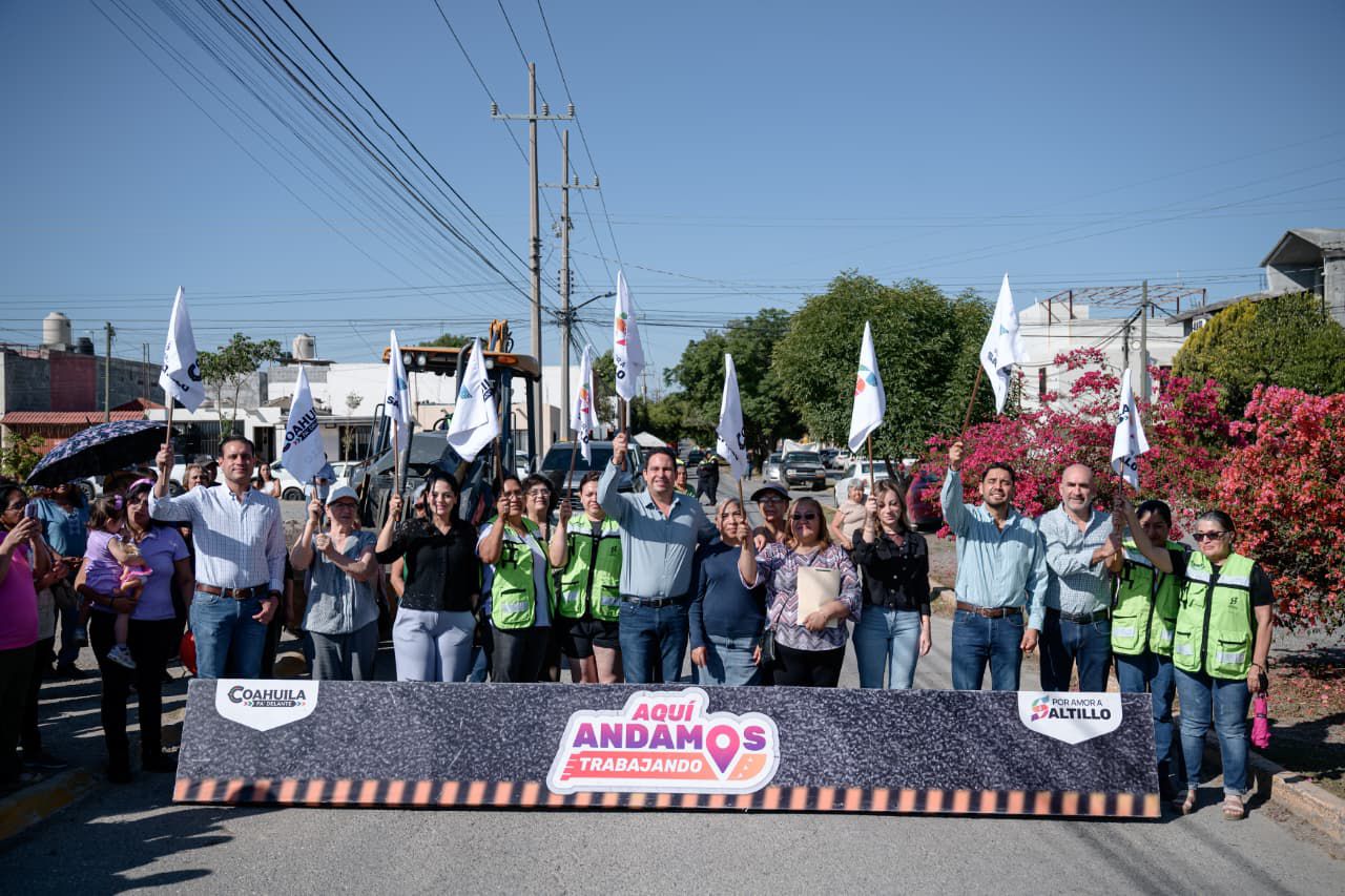 Recarpetea Javier Díaz todo el bulevar Oceanía y calles de ese sector