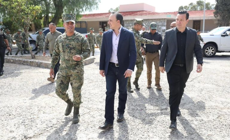 En equipo con la Marina blindamos las fronteras de Coahuila: Manolo