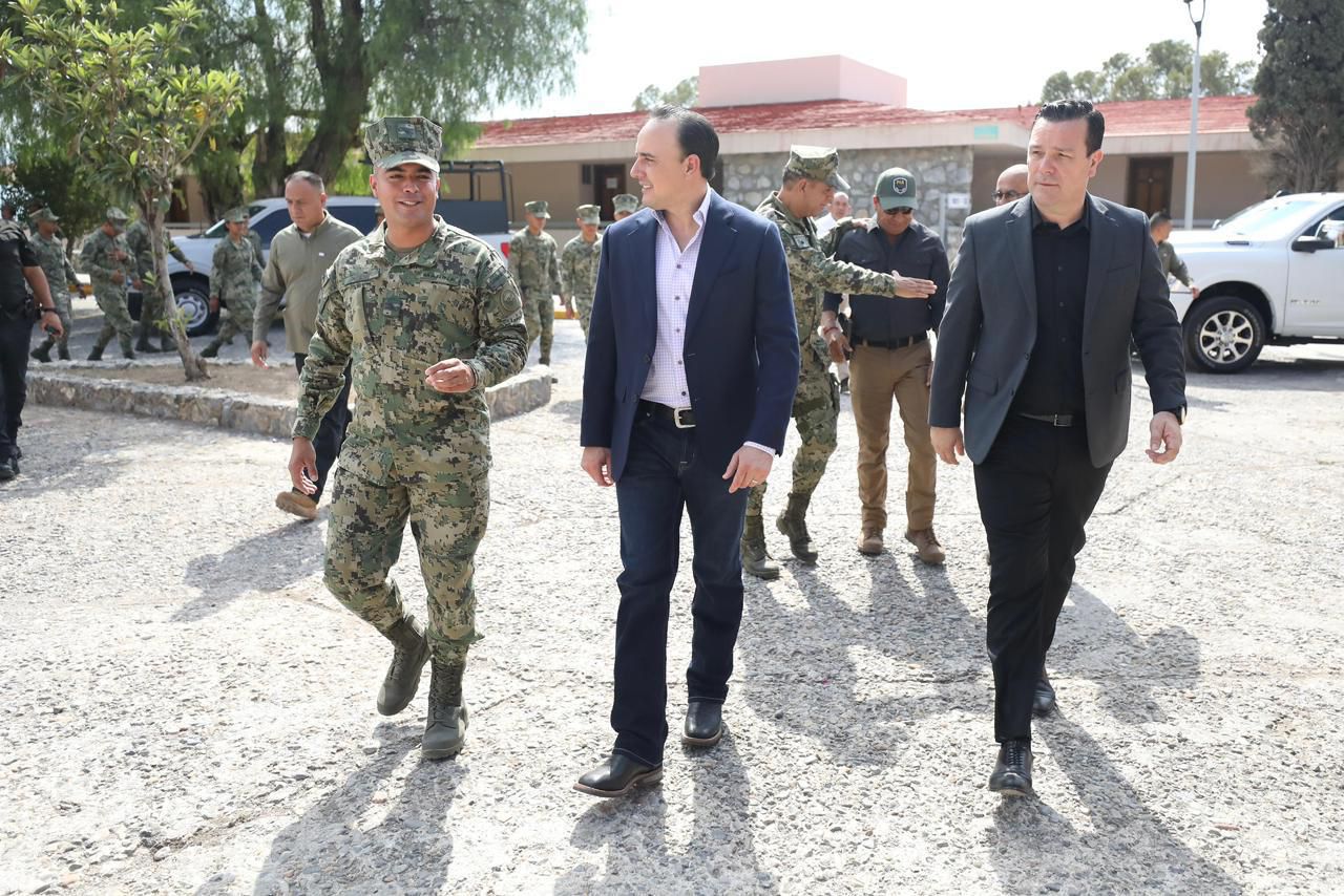 En equipo con la Marina blindamos las fronteras de Coahuila: Manolo