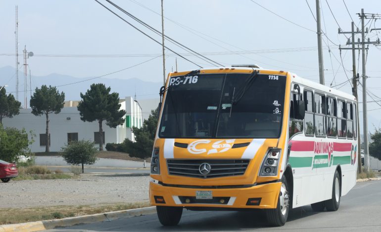 Rutas troncales y alimentadoras generan ahorro y mayor cobertura en Saltillo