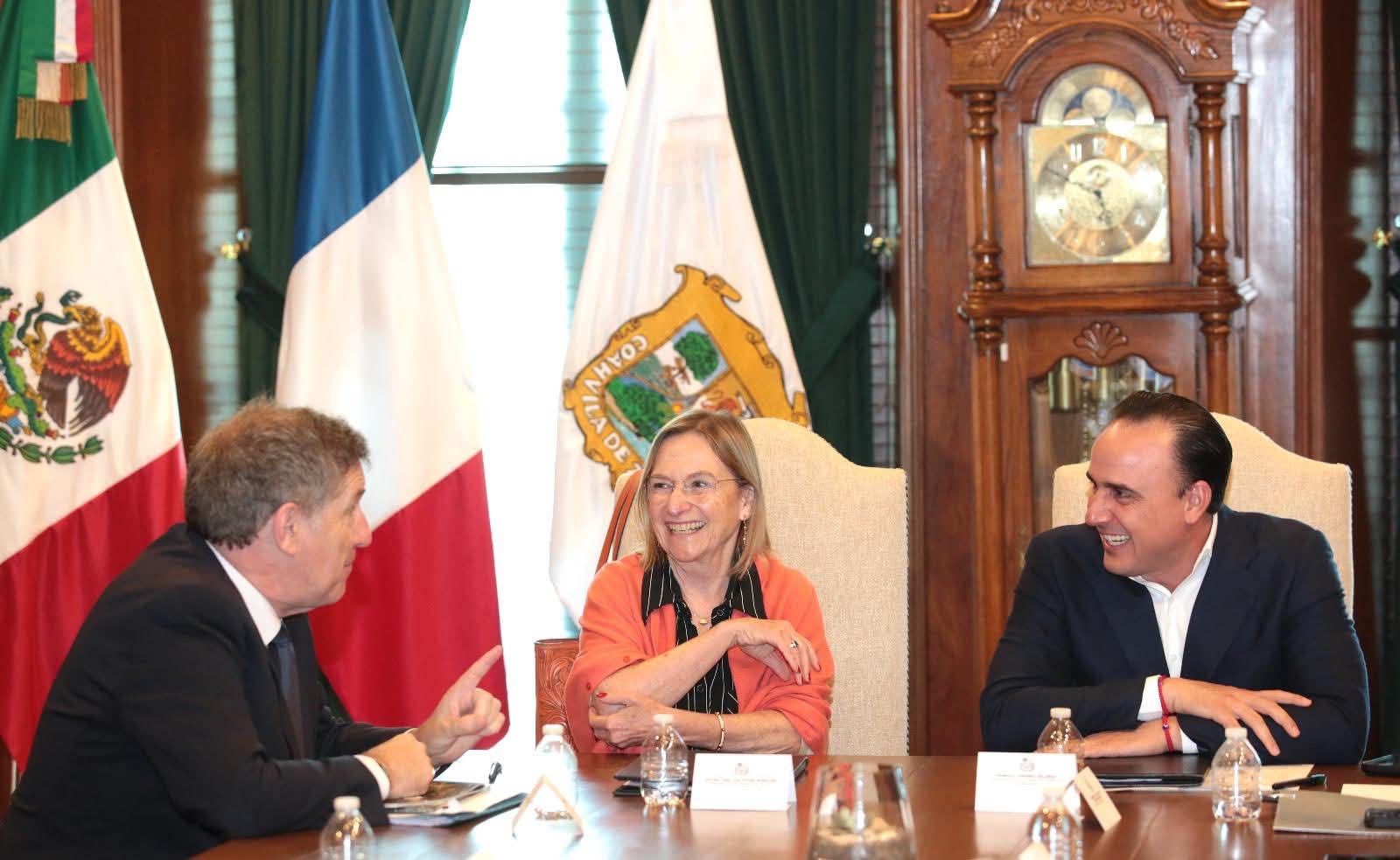 Coahuila fortalece cooperación educativa, cultural y económica con Francia
