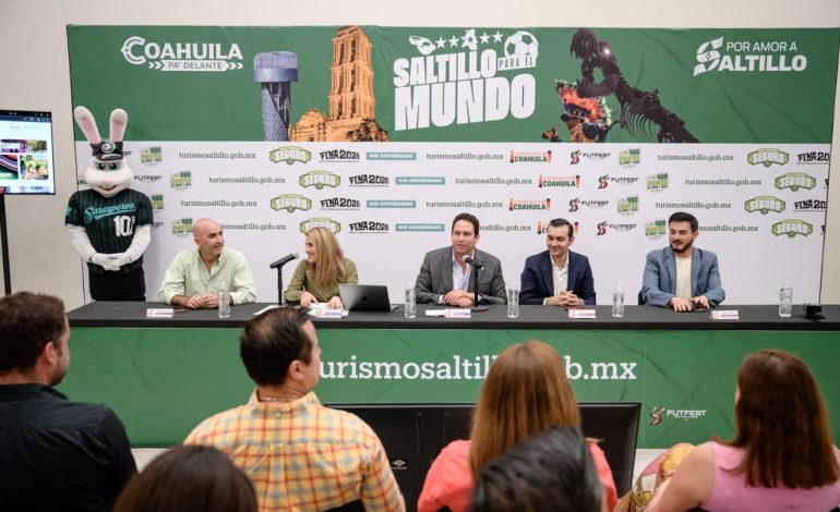 Javier Díaz presenta sitio de internet de Turismo Municipal de Saltillo
