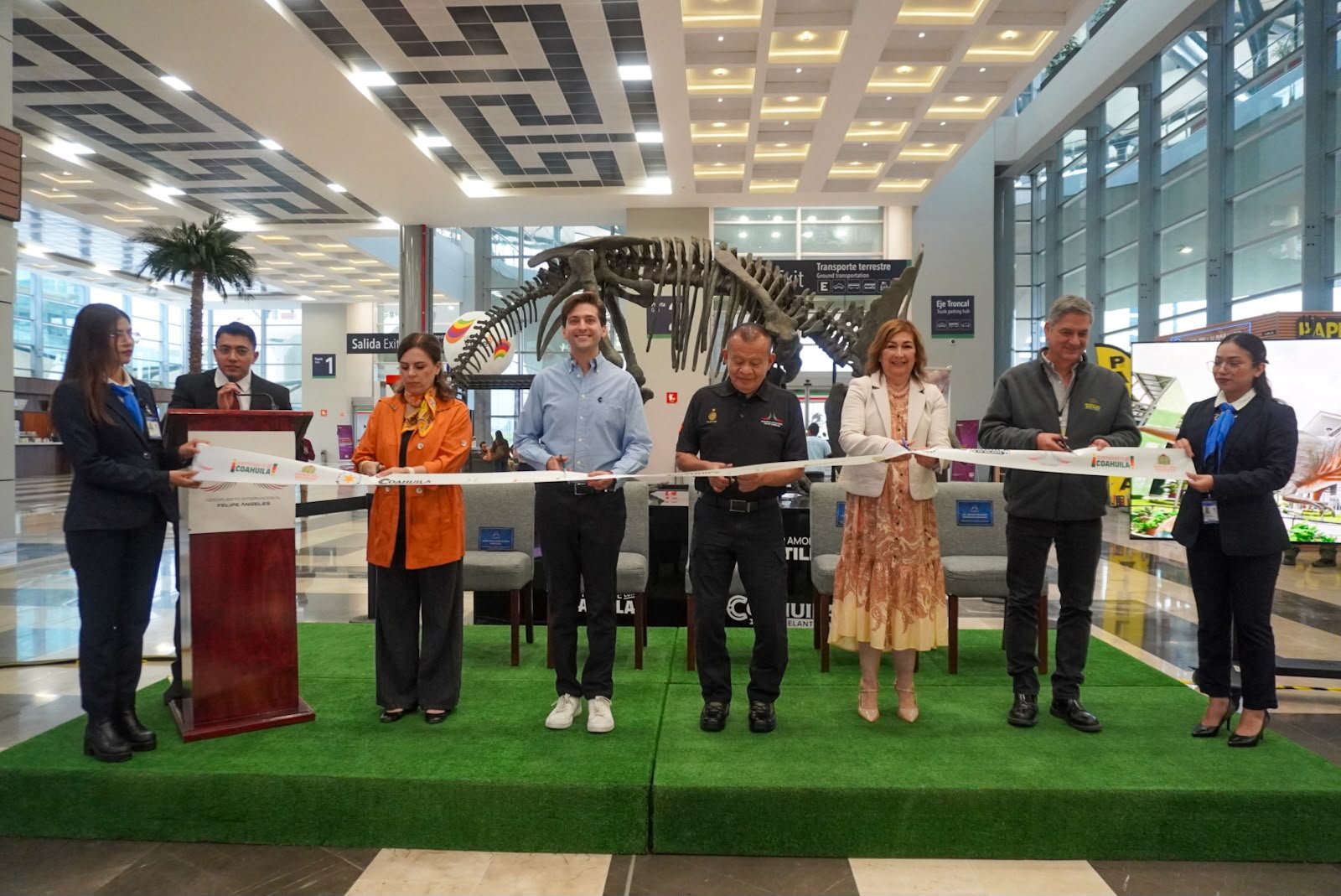 Coahuila fortalece su proyección nacional e internacional con exposición en el AIFA