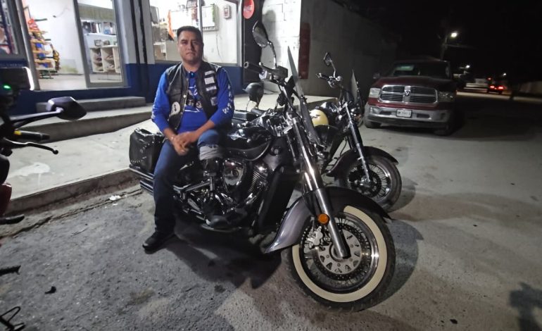 Perdió una pierna; motociclista llama a no repetir su error