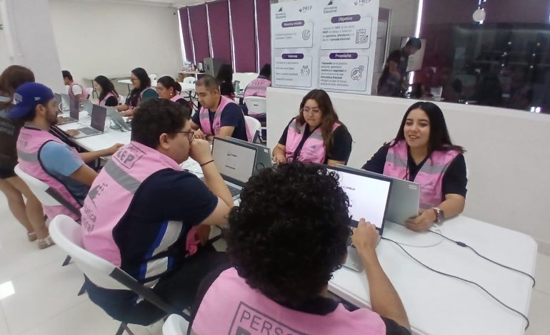 Listo el PREP para las elecciones del 7 de junio
