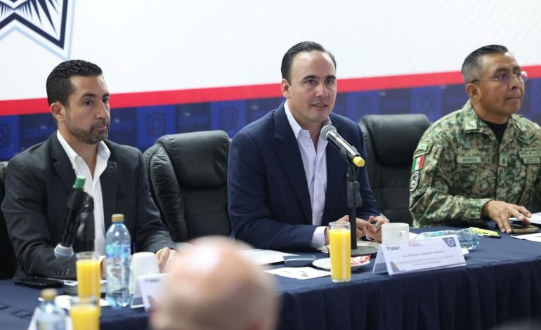 Reitera Manolo voluntad y trabajo en equipo para seguir fortaleciendo la seguridad de Torreón