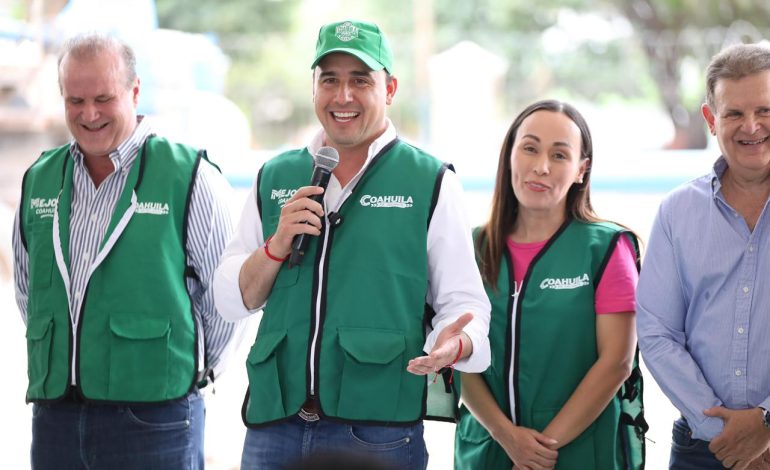 En equipo seguimos supervisando obras sociales en las colonias y ejidos: Manolo