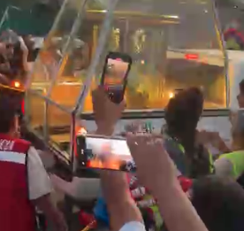 Miles reciben a la Virgen de San Juan de los Lagos en Saltillo entre fe, mandas y esperanza