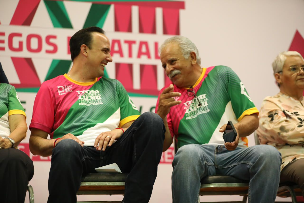 Inaugura Manolo juegos estatales deportivos y culturales de adultos mayores