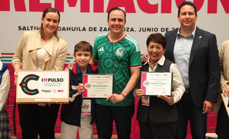 En Coahuila seguimos apostándole a la educación: Manolo