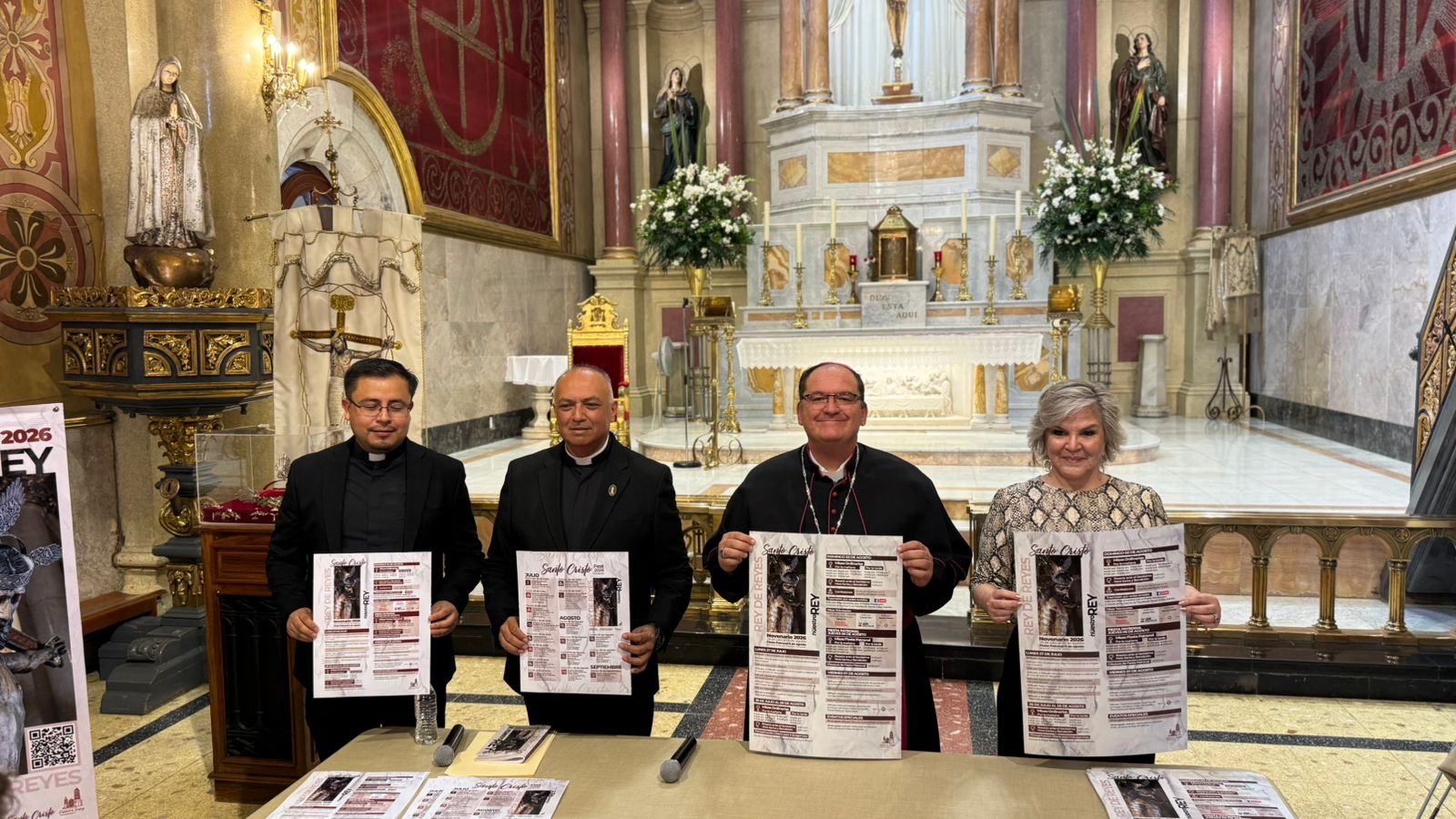 Anuncian programa del Santo Cristo 2026