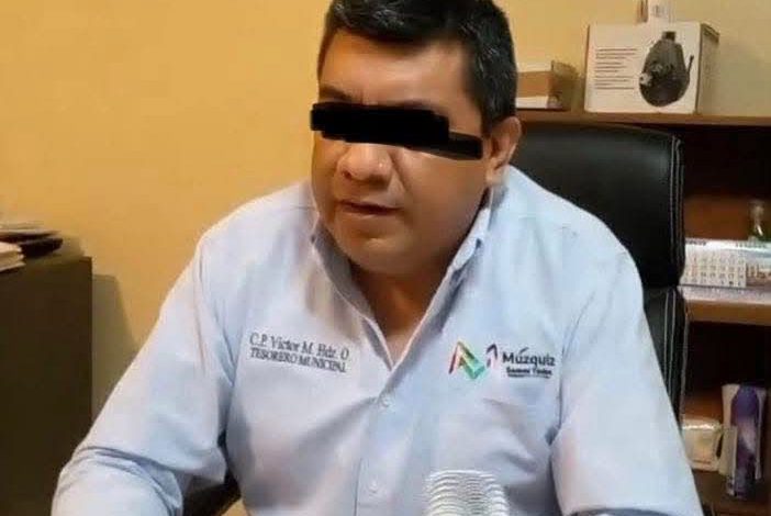 Cae extesorero de Tania Flores