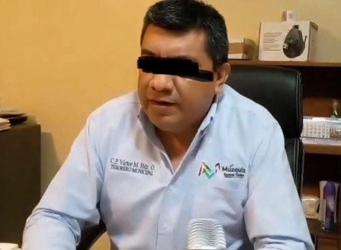 Cae extesorero de Tania Flores