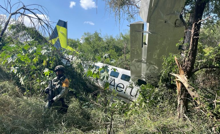 Se desploma avioneta que despegó de PN