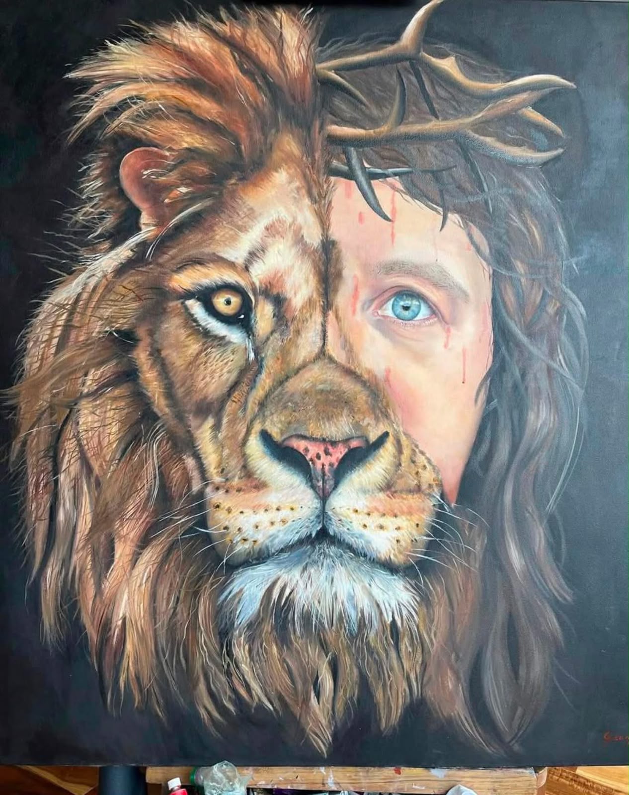 Incendia las redes imagen de Jacobo inspirada en Jesucristo