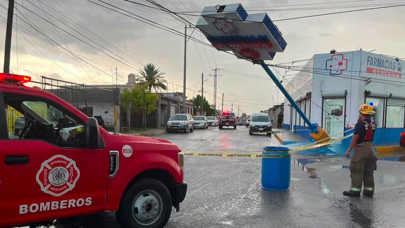 Azota tromba Monclova y Frontera; sin lesionados